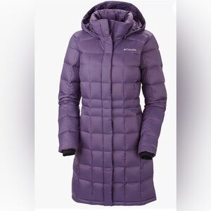 Columbia Women's Purple Puffer Jacket